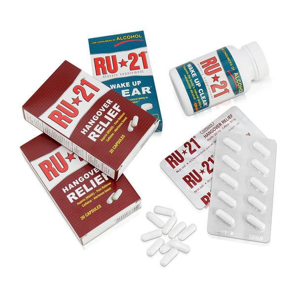 RU-21 Hangover Relief (20 capsules)